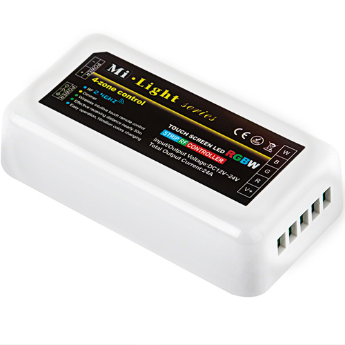 Smartphone or Tablet WiFi Compatible RGB+White Multi Zone Controller (No Remote)